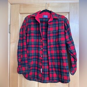 Pendleton 100% Wool Flannel Vintage